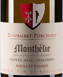 Douhairet Porcheret Monthélie Blanc Cuvée Miss Armande