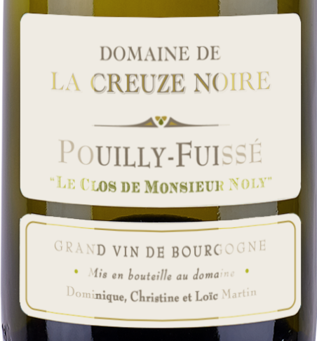 Domaine de la Creuze Noire Premier Cru Le Clos de Monsieur Noly