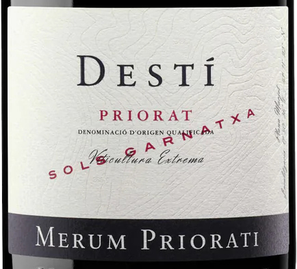 Merum Priorati Desti Sols Garnatxa