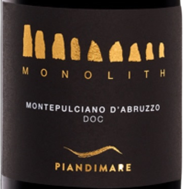Piandimare Monolith Montepulciano d'Abruzzo