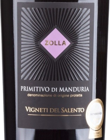 Vigneti del Salento Zolla Primitivo di Manduria